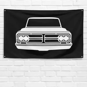 American Pickup Truck SUVs 1970 3x5 ft Flag Garage Gift Wall Banner