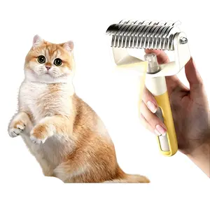 Pet Grooming Combs Set - Knot, Spray, Thinning Combs & Hair Removal Tool for Cats and Dogs   Pet Knotter Dog Grooming Hair Removal Pet Tools Hair Removal