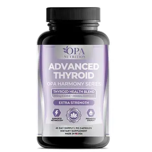 OPA Harmony Advanced Thyroid & Hormone Support – Kelp, Adaptogens & Botanicals · 90ct Healthcare Fitness