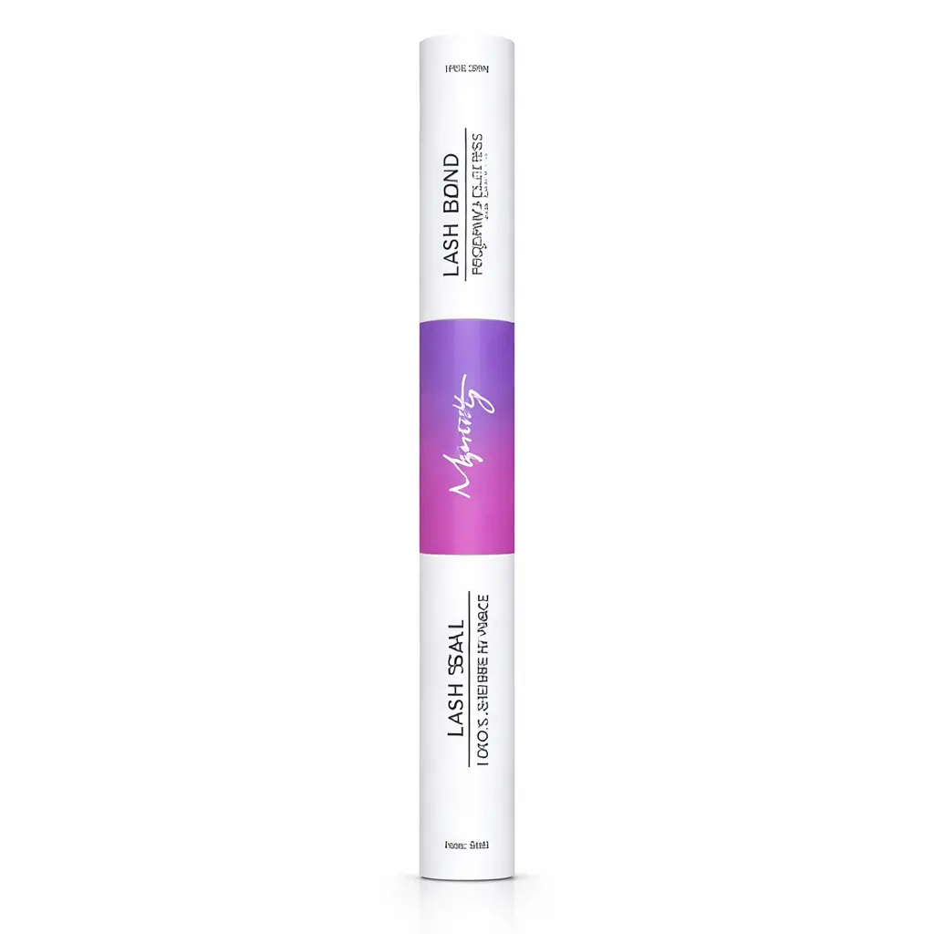 Eyelash bond and seal black bond