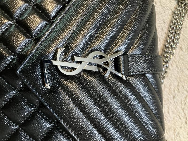 Pre-owned YSL leather Shoulder Bags Envelope Bag