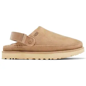UGG Wmns Goldenstar Clog 'Sand' Summer Beach Clogs Round Toe Slip-On Comfy & Durable Casual Fashion Footwear Shoe Girl