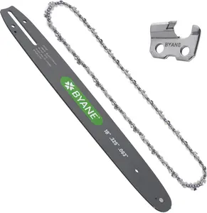 18-Inch Carbide Chainsaw Bar and Chain Combo for Stihl, .325" Pitch, .063" Gauge, 74 Drive Links, Fits Stihl MS 271, MS 290, 028, MS 270