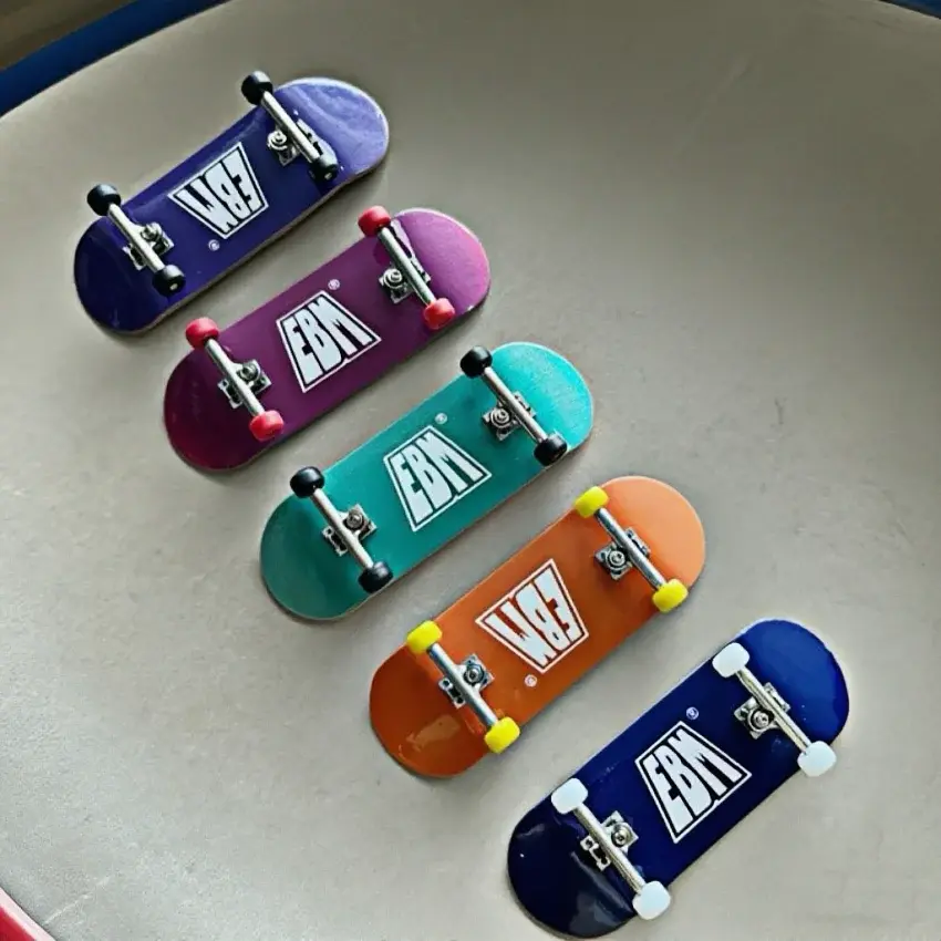 34mm Colorsful Wood Fingerboard Complete Pro Maple Deck Tech Deck Trucks for Adults Tricks Gifts for Skater Teens Boys