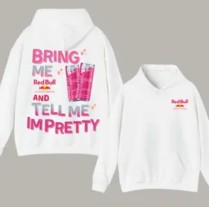 Bring Me Energy and Tell Me I’m Pretty Hoodie, Funny Energy Drink Style Graphic Hoodie - All Sizes Design, Unisex for Men for Women