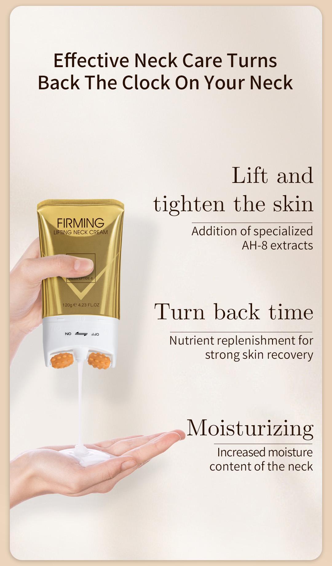 [YCZ] 2-Piece Value Pack - Neck Firming Cream, Tighten and Lift Neck Cream for Crepey Skin, Skin Moisturizer, Deep Moisturizing, Cruelty free Neck Care Body Care Tightening