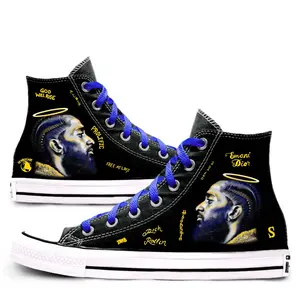 Nipsey Chucks | Rollin' Black & Blue | Converse