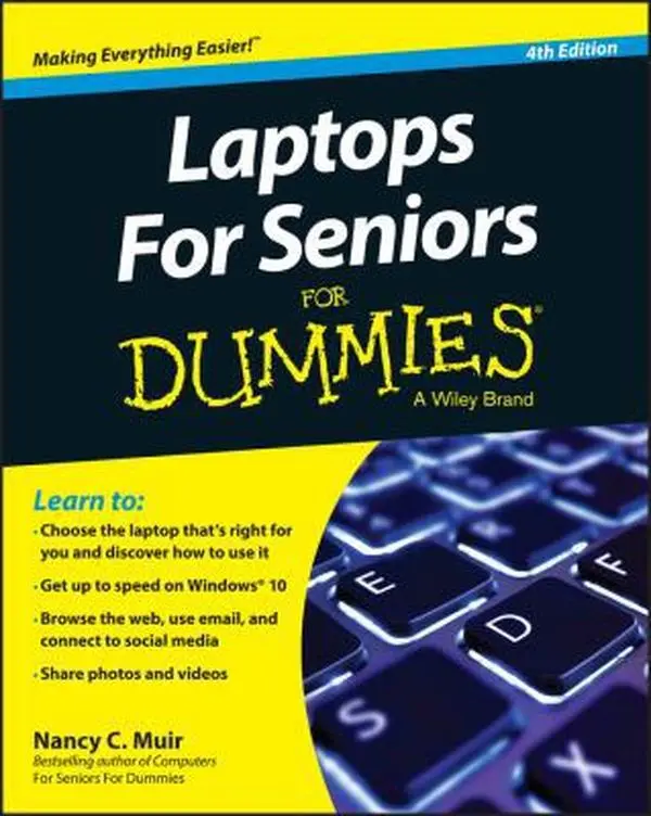 USED Book - Laptops for Seniors for Dummies by Nancy C. Muir (Paperback) - english