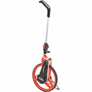 Lufkin Measuring Wheels & Length Counters, Type: Measuring Wheel, Maximum Measuring Distance: 9999 ft, Counter Limit (Feet): 9999.00, Unit Of Measurement: Ft./In., Overall Length (Feet): 3.20, Accuracy: 0.0001" Per Inch Count PSMW48CL