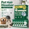 【Flash Sale】Seedshub Pet Hair Dissolving Washing Machine Cleaner , 5-in-1 Enzymatic Formula for Pet Bedding & Blankets Deep Cleaning, Dog & Cat Hair & Odor Removal, Septic-Safe for Front & Top Load HE Machines, sohochic