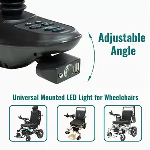 Electric Wheelchair Headlight (Phone Charger) Electric Wheelchair Headlight (Phone Charger)