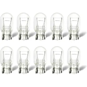 10 Pack 7443 T20 Automotive Light Bulb, Miniature Brake Turn Signal Taillight Replacement for Cars Trucks SUVs