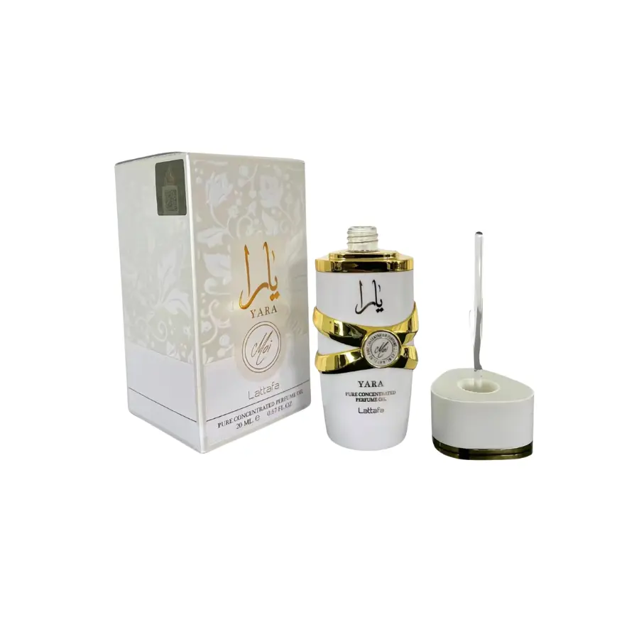 Lattafa Yara Moi Eau de Parfum Spray, Long-Lasting Floral Oriental Fragrance for Women with Notes of Jasmine Pear, Peach & Caramel, 100ml, Floral Scented Perfume, Women's Fragrance, Adults, Feminine Energy, Floral Ambery Fragrance, Signature Scent