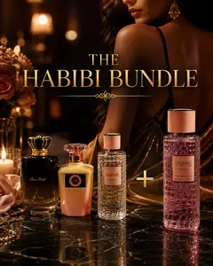Habibi Bundle | Rome Pardox +  Pure Gold + Abyat + Rose Night | Womens Fragrance | 100ML - 3.4Oz | Eau De Parfum | Pear, Bergamot, Tangerine