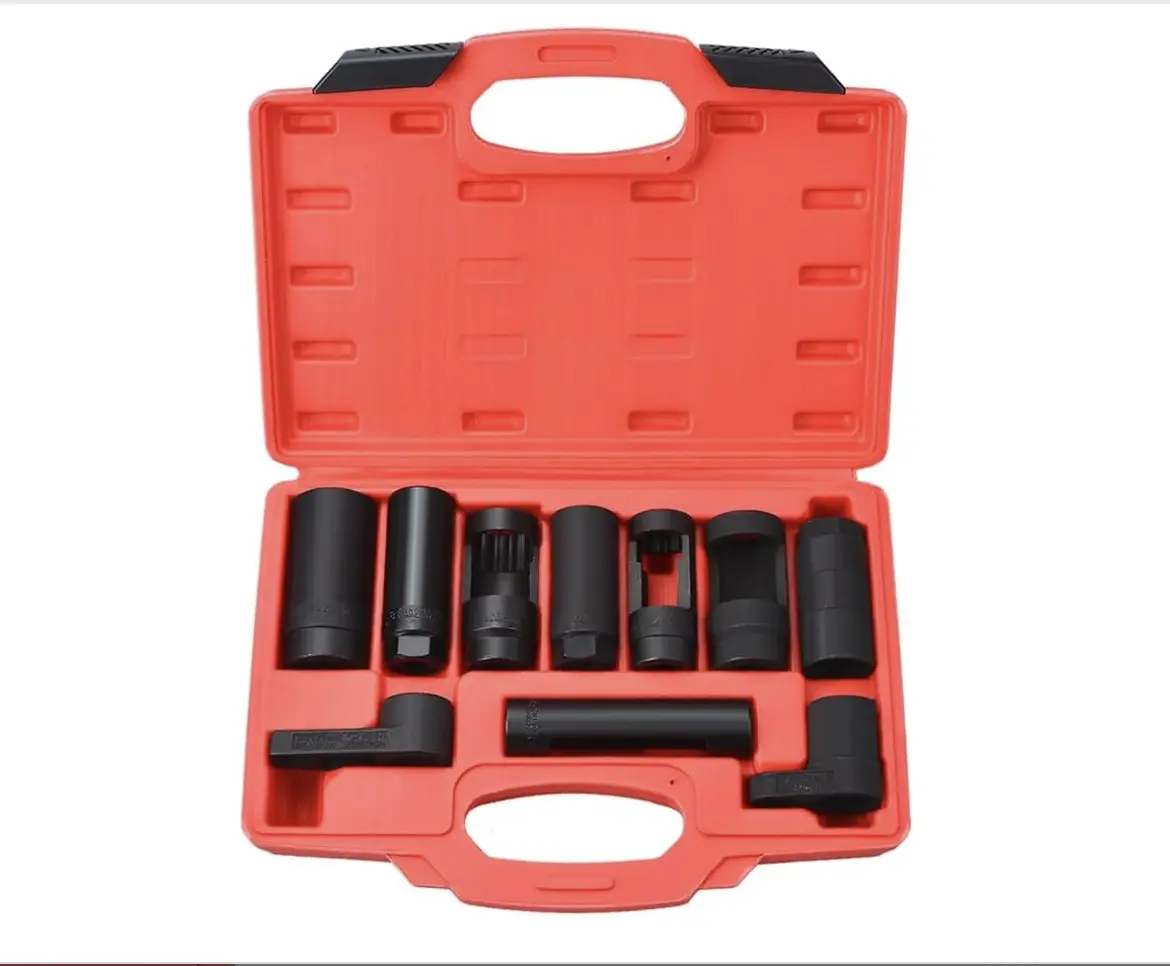 ATE PRO.USA 10pc Socket Oxygen Sensor Installer Remover Tool Kit