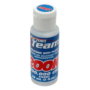 Team Associated 200K 200,000CST Silicone Differential Fluid (2oz) ASC5461