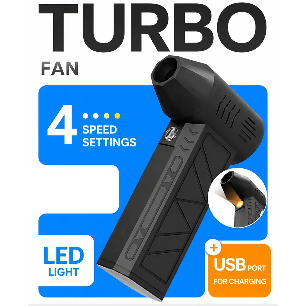 X6 Turbo Jet Blower Powerful Air Blower Brushless Motor Turbo Fan Jet Fan Cleaning Air Duster Blower Air Puissant Tool