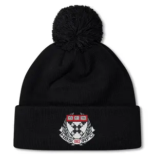 Harvard Business School RFC Pom Pom Beanie by Canterbury