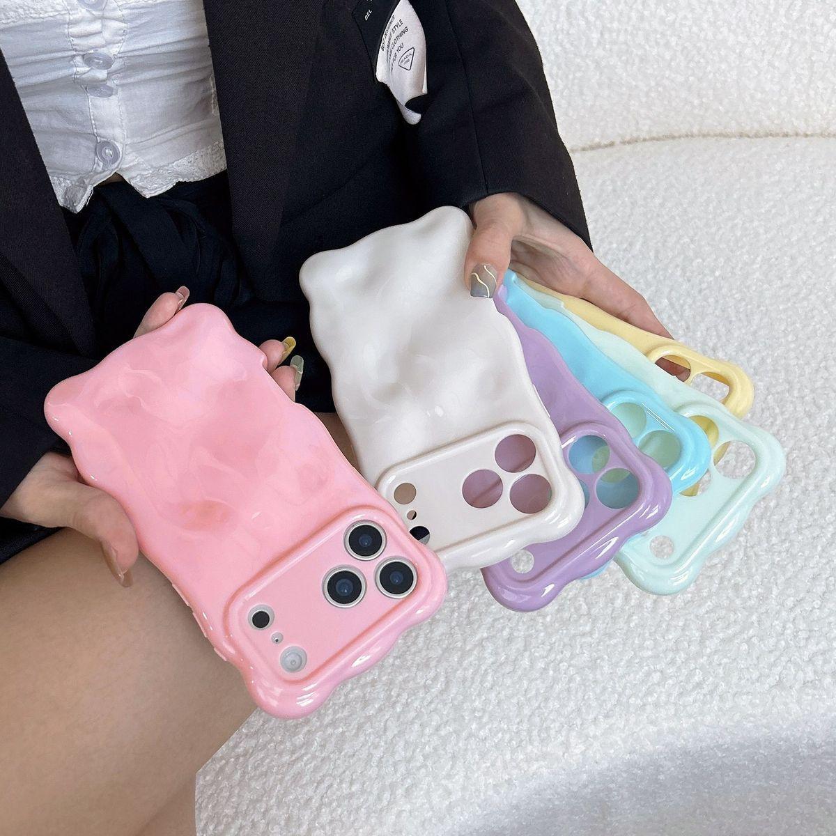 3D Water Ripple Phone Case, Cute Silver Wave Aesthetic Cover, Glossy Soft Shockproof Protective Case, Unique 3D Textured Shell Design, Fashion Pretty Phone Cover for Women Girls, Perfect Gift for Her, Compatible with iPhone 17 16 15 14 13 Pro Max Plus Air 3D Water Ripple Phone Case, Cute Silver Wave Aesthetic Cover, Glossy Soft Shockproof Protective Case, Unique 3D Textured Shell Design, Fashion Pretty Phone Cover for Women Girls, Perfect Gift for Her, Compatible with iPhone 17 16 15 14 13 Pro Max Plus Air