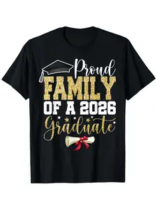 Proud Family of 2026 Senior Graduate Family Graduation 2026 T-Shirt