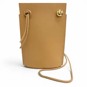 Pre-owned Loewe Calfskin Shoulder Bags Pebble Dice Pocket Anagram Classic Calf Shoulder Bag