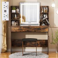 Rustic with Power Outlet