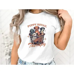Puppy Retail Therapy T-Shirt