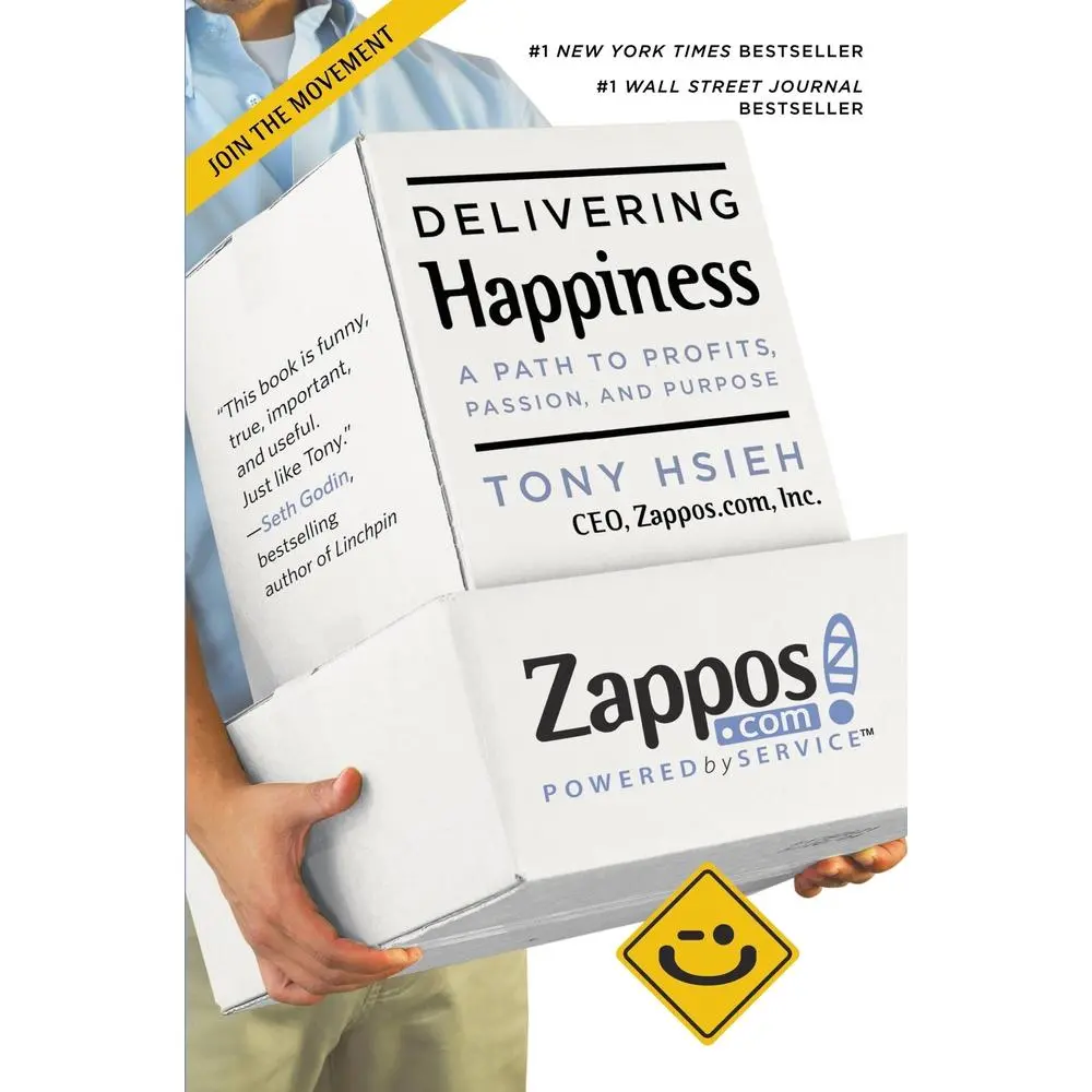 USED Book - Delivering Happiness: A Path to Profits, Passion, and Purpose by Hsieh, Tony (Paperback) - english