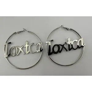 Big Hoop Earrings- TOXICA
