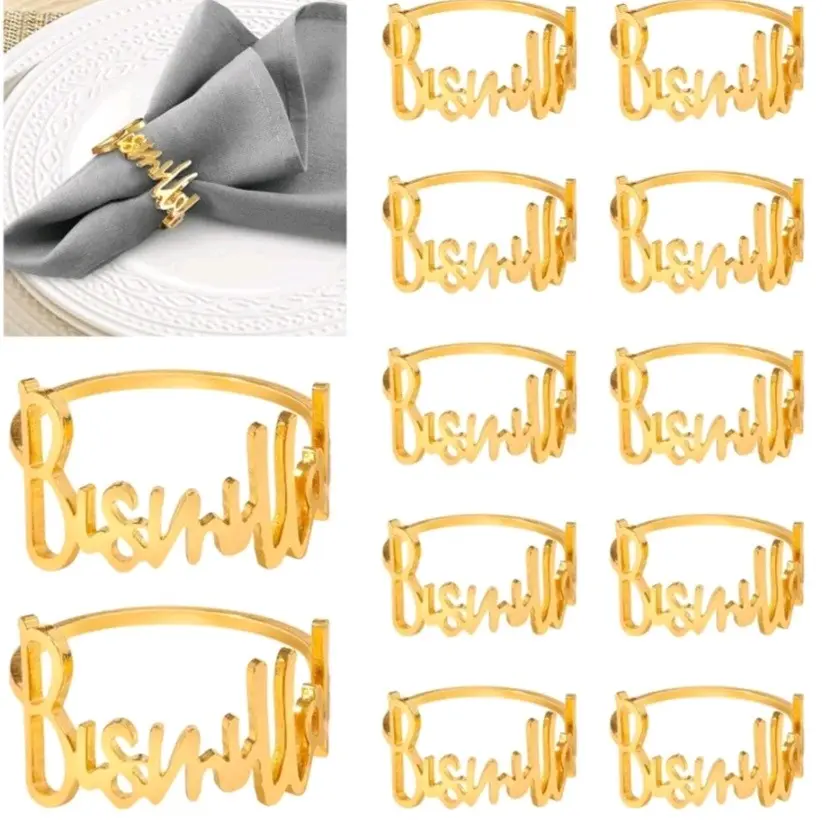 6pc Bismillah Napkin Ring