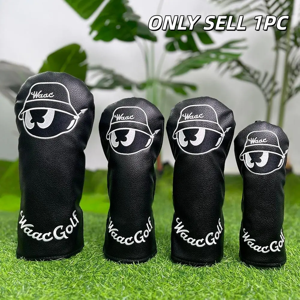 Peter Pan Pattern Golf Club Head Covers, Golf Accessories, Durable PU Material, Dust-Proof Protective Covers, Ideal Gift for Weekend Golfers & Adventure Enthusiasts, Golf Gifts