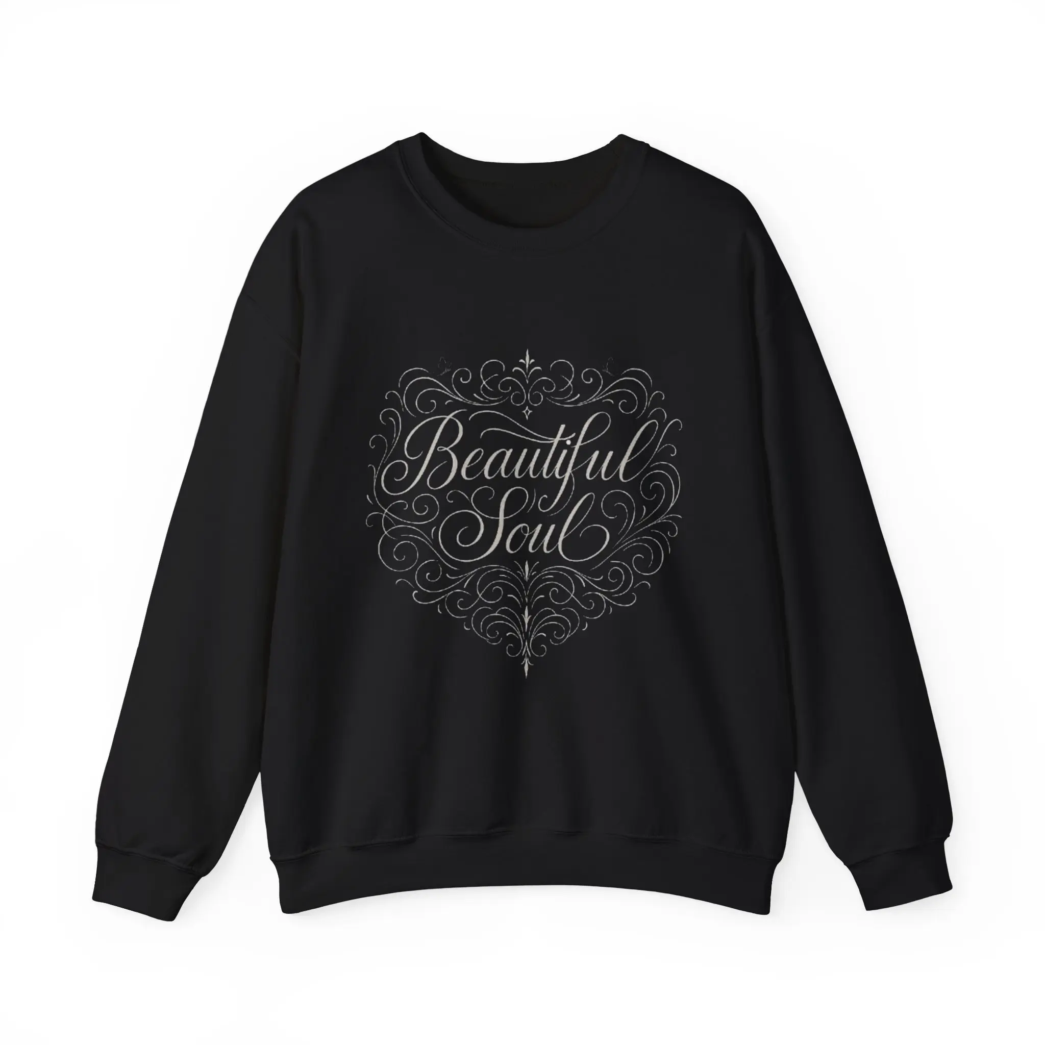 Beautiful Soul Crewneck Sweatshirt – Cozy Unisex Fit, Premium Cotton Fleece, Everyday Confidence & Style, Perfect Gift for Her or Him
