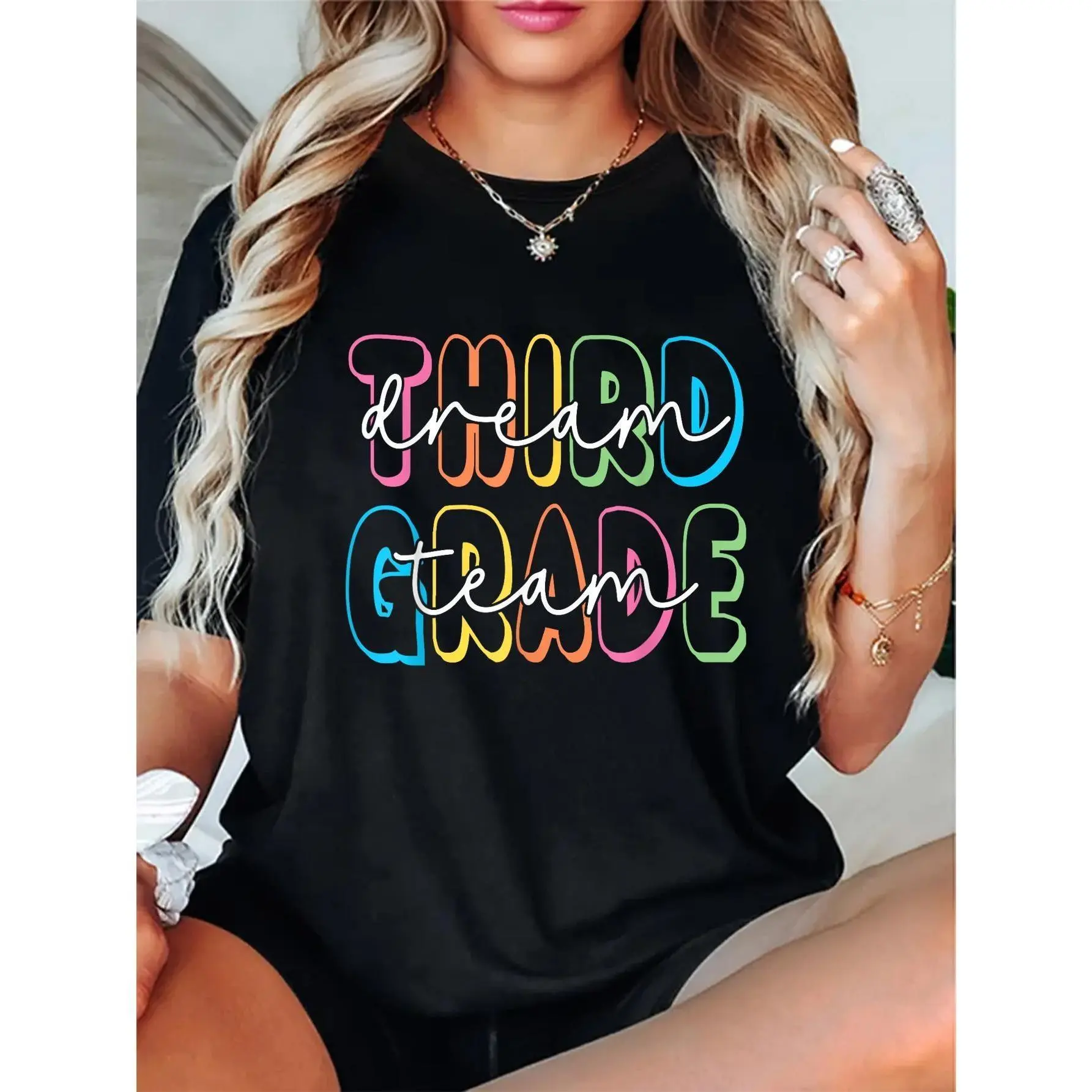 Third Grade Dream Team 3rd Grade Teacher Back to School T-Shirt