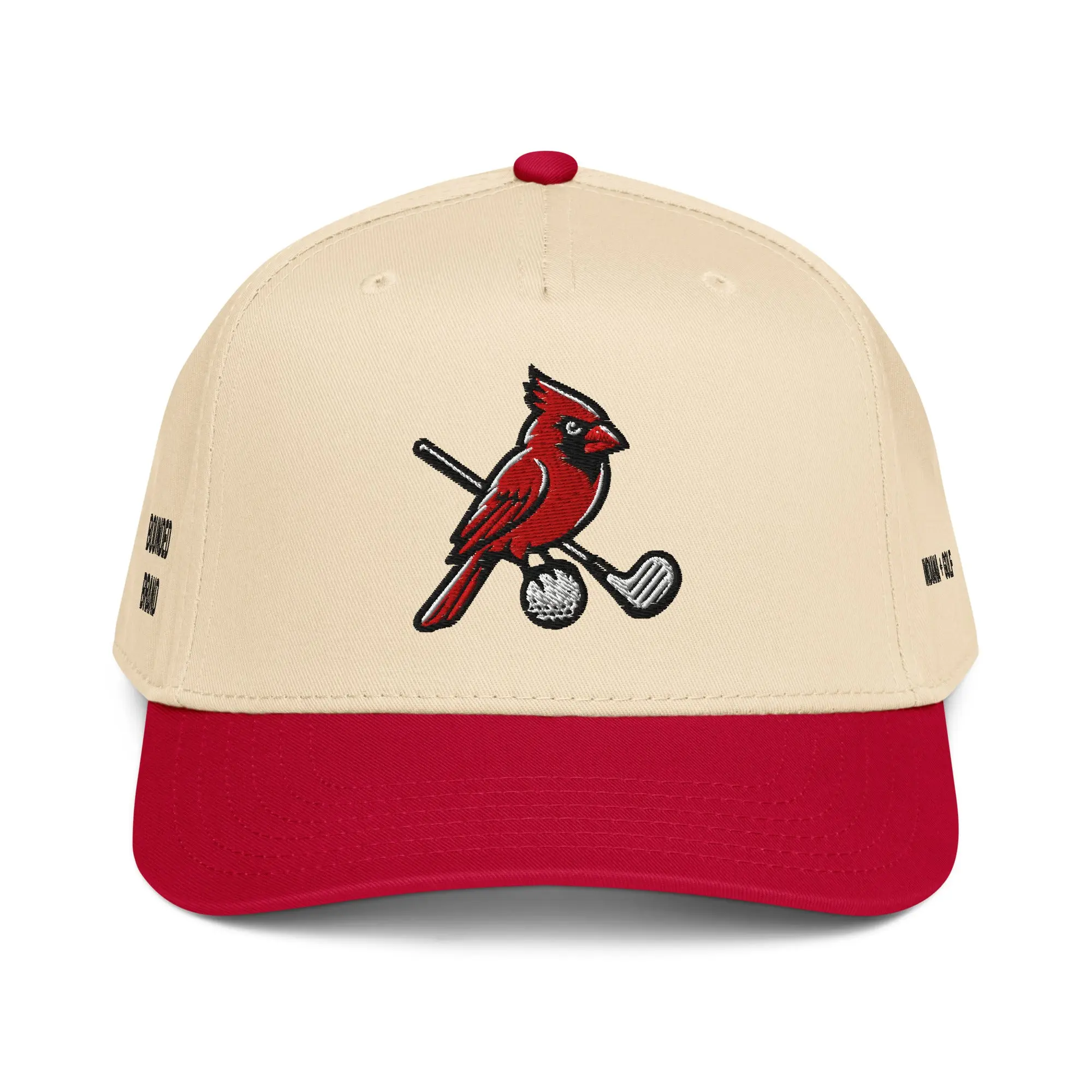 Golfin' Cardinal Snapback Hat