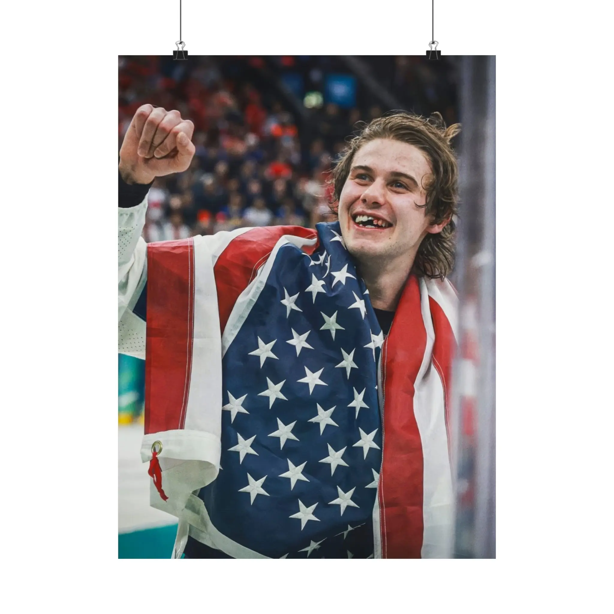 New 2026 Team US Men's Hockey Poster, Jack Hughes Poster, Gift for Fan, Sport Merch