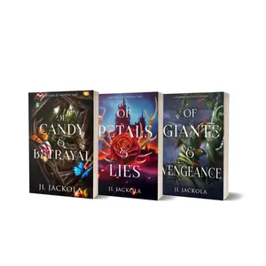 Fairytale Inspired Signed Paperback Bundle: Of Candy & Betrayal, Of Petals & Lies, Of Giants & Vengeance