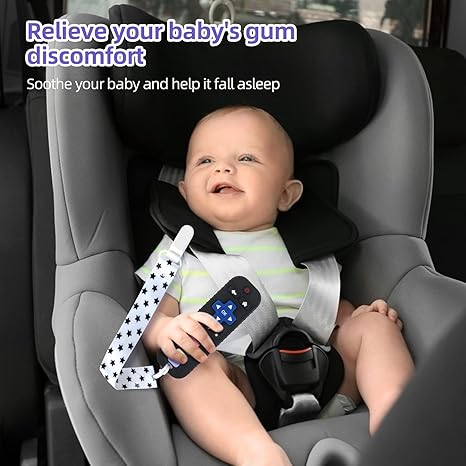 Baby Teething Toys for 3-24 Months, TV Remote Control Shape Teether Toy for Infants Safe Silicone Chew Toy for Teething Relief BPA-Free Baby Teether