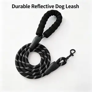 2026 New Shockproof Elastic Dog Leash for Training & Daily Walks, Built-in Night Glow, Shock Absorption, 360° Rotation, Anti-Tangle Design, Suitable for Medium & Large Dogs