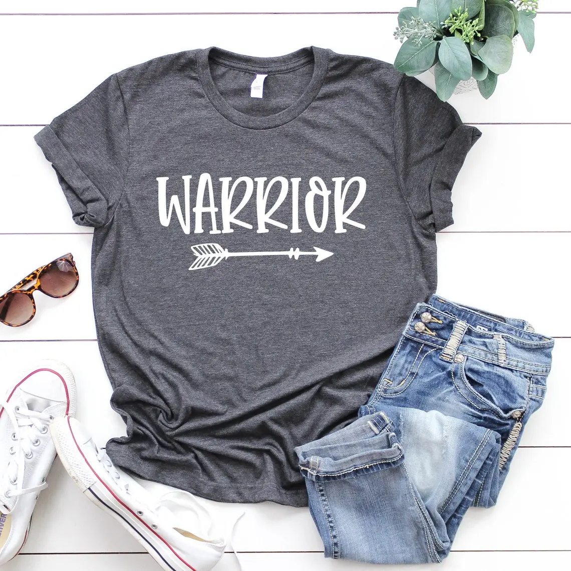 Warrior TShirt, Strong, Motivation, Positive Tee, Survivor, Warrior, strong woman or man, girl power, Crossfit, Warrior run