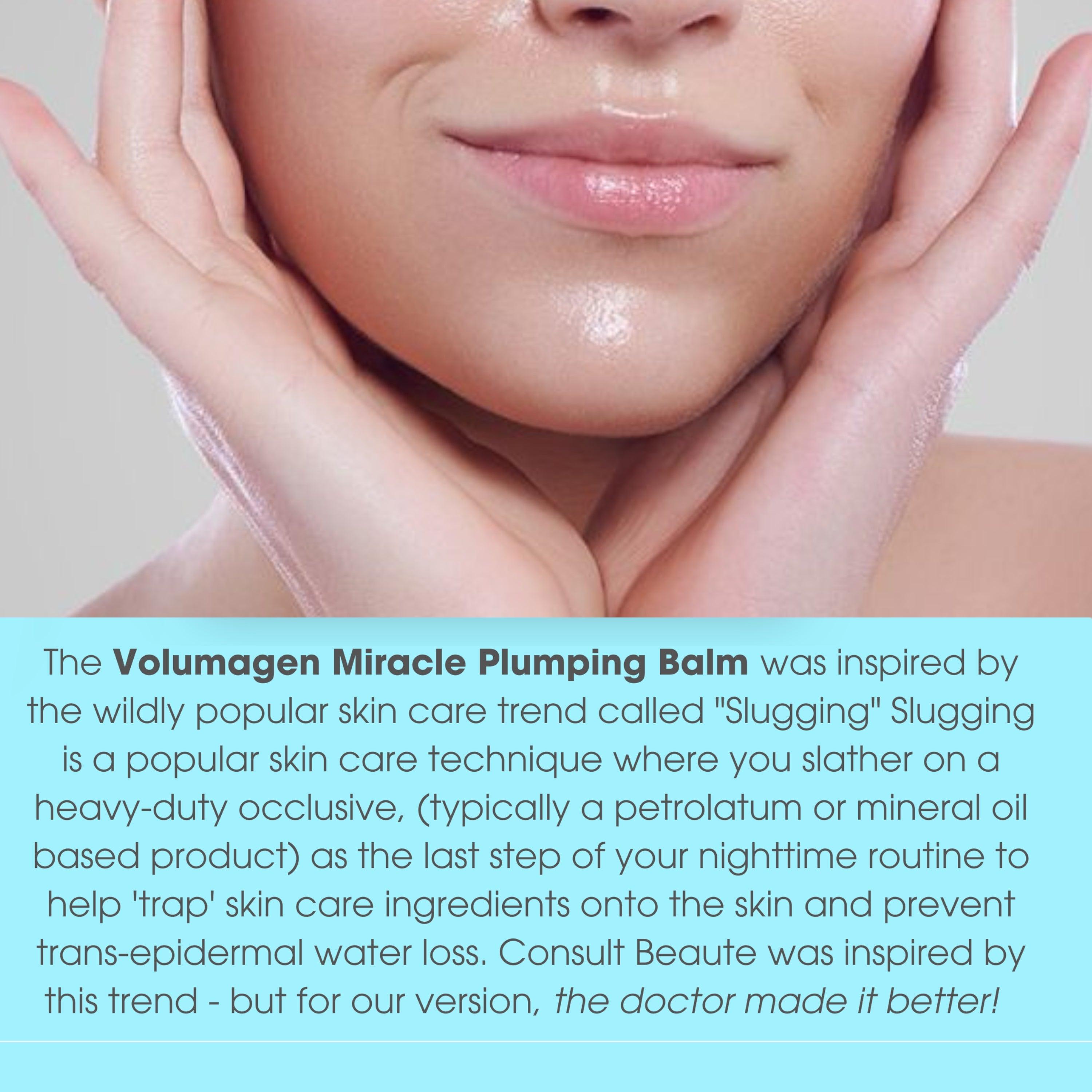 Volumagen, Miracle Plumping Balm Oil, Hydration Locking Overnight Treatment, Petrolatum-Free Slugging Skincare, 50ml Hydrating Moisture