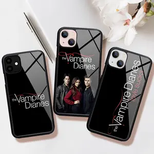 The Vampire Diaries Phone Case Rubber for iPhone 14 13 12 11 Pro Max 12 mini XS 8 7 15 Plus X XR iphone 13 14 pro phone Covers