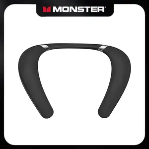 Monster Boomerang Wearable Bluetooth Speaker, Bluetooth 6.0, 165H Playtime, IPX7 Waterproof, Dual Microphones, Surround Sound, Neckband Speaker for Home, Gaming, TV, Work & Travel- SummerWins - DealsForYouDays