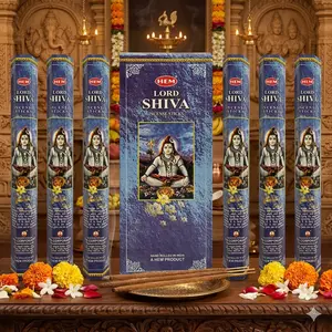 Hem Incense Lord Shiva - Pack of 6 Tubes