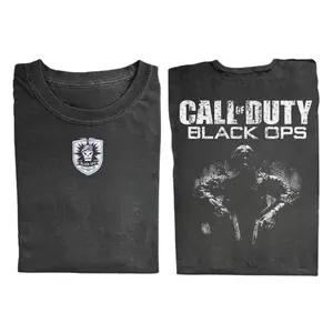 Call of Duty Black Ops Vintage T-Shirt, Classic FPS Game Shirt, Military Combat Tee, Gamer Apparel