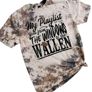 From The Window Cowhide Bleached Tee Comfort Unisex Softstyle