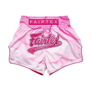 Fairtex BS1914 Pink Alma Slim Cut Muay Thai Boxing Short