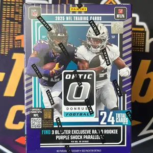 Panini 2025 NFL Optic Blaster Box-Purple Shock —RIP AND SHIP ONLY!
