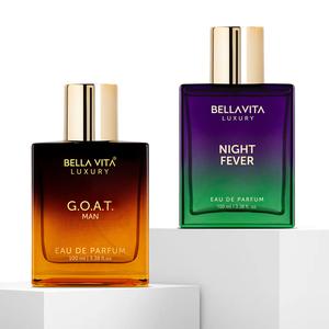 Beast After Dark by bellavita Luxury | Perfume Combo Gift Set | 2×100 ml | GOAT & Night Fever | Long Lasting Eau De Parfum | Vegan & Cruelty Free