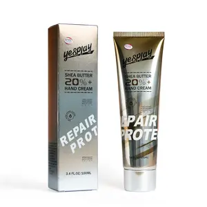 20% Organic Shea Butter Hand Cream, Nourishes & Protects Dry Hands, Fast-Absorbing, Non-Greasy