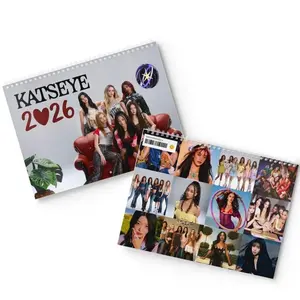2026 #KATSEYE Aesthetic Wall Calendar 2026 | 12-Month Poster Trending Calendar EYEKONS